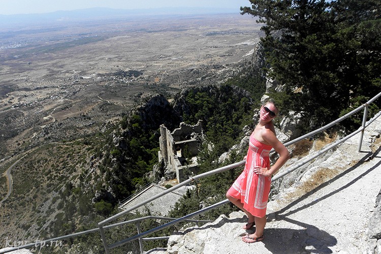 Марина Саморосенко в замке Буффавенто